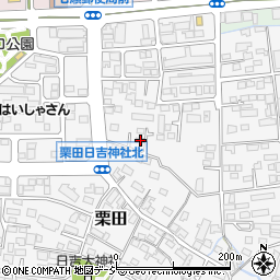 長野県長野市栗田895周辺の地図