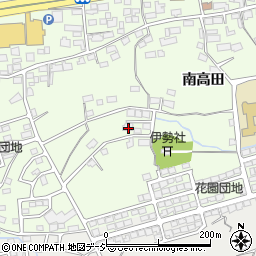 長野県長野市高田南高田2367-1周辺の地図