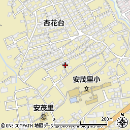 長野県長野市安茂里691周辺の地図