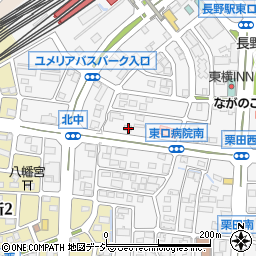 長野県長野市栗田1627周辺の地図