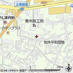 長野県長野市高田南高田1814-14周辺の地図