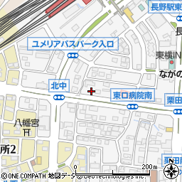 長野県長野市栗田1628周辺の地図