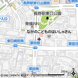 長野県長野市栗田1884周辺の地図
