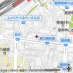 長野県長野市栗田1614周辺の地図