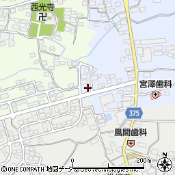 長野県長野市南長池2-22周辺の地図