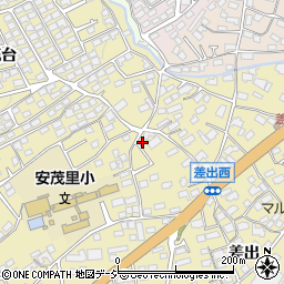 長野県長野市安茂里991-3周辺の地図