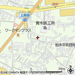 長野県長野市高田南高田1784-5周辺の地図