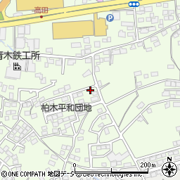 長野県長野市高田南高田2182-6周辺の地図