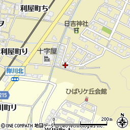 石川県金沢市利屋町243周辺の地図