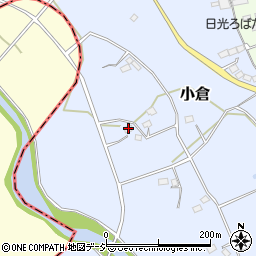 栃木県日光市小倉1133周辺の地図