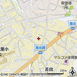 長野県長野市安茂里977-1周辺の地図