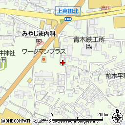 長野県長野市高田1785-9周辺の地図