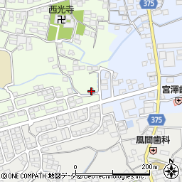 長野県長野市高田2316周辺の地図