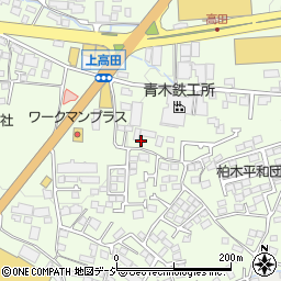 長野県長野市高田南高田1784-2周辺の地図