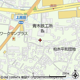 長野県長野市高田1812周辺の地図