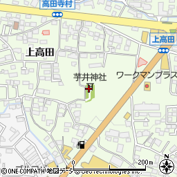 長野県長野市高田1237周辺の地図