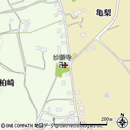 栃木県塩谷郡高根沢町上柏崎109周辺の地図