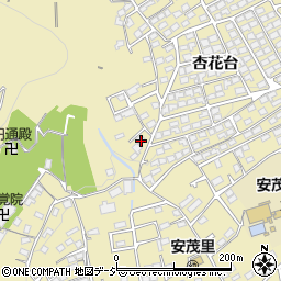 長野県長野市安茂里598-2周辺の地図