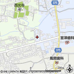 長野県長野市南長池2-21周辺の地図