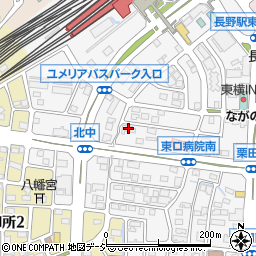 長野県長野市栗田1613周辺の地図