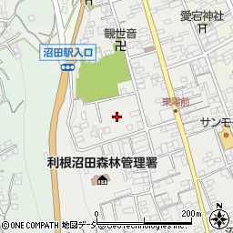 群馬県沼田市鍛冶町941-8周辺の地図