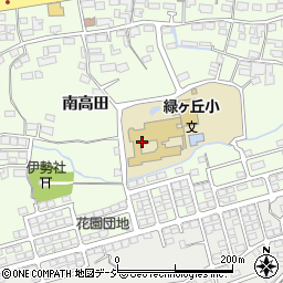 長野県長野市高田2348周辺の地図
