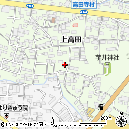 長野県長野市高田1154-4周辺の地図
