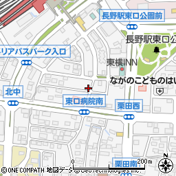 長野県長野市栗田1632周辺の地図