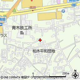 長野県長野市高田2071周辺の地図