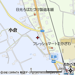 栃木県日光市小倉897-12周辺の地図