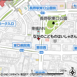長野県長野市栗田1645周辺の地図