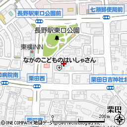 長野県長野市栗田1893周辺の地図
