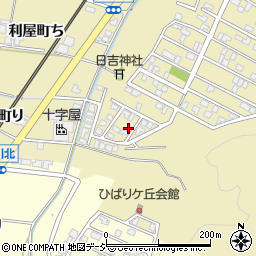 石川県金沢市利屋町225周辺の地図