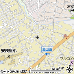 長野県長野市安茂里869周辺の地図
