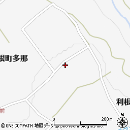 群馬県沼田市利根町多那1546周辺の地図