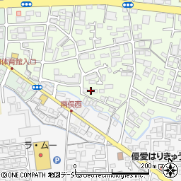 長野県長野市高田1065-1周辺の地図