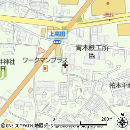 長野県長野市高田1785-7周辺の地図