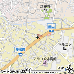 長野中央警察署安茂里交番周辺の地図
