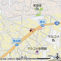 長野中央警察署安茂里交番周辺の地図