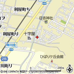 石川県金沢市利屋町248周辺の地図