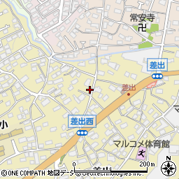 長野県長野市安茂里974周辺の地図