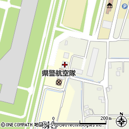 富山空港朝日航洋株式会社　富山支店周辺の地図