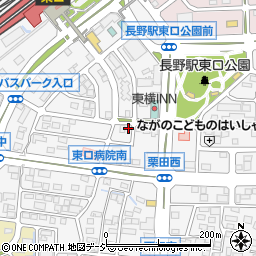 長野県長野市栗田1635周辺の地図