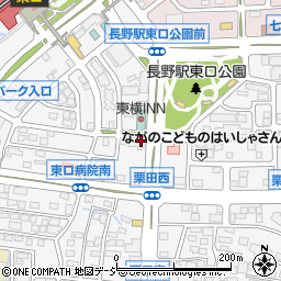 長野県長野市栗田1644周辺の地図