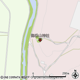 御岳山神社周辺の地図