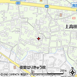 長野県長野市高田1118周辺の地図