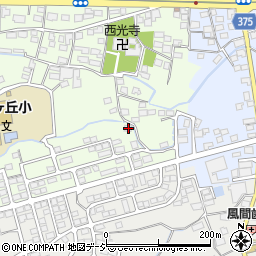 長野県長野市高田南高田2510-2周辺の地図