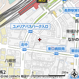 長野県長野市栗田1612周辺の地図