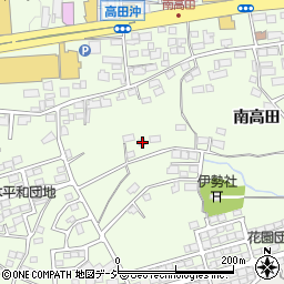 長野県長野市高田南高田2248-3周辺の地図