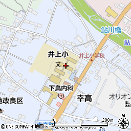 須坂市立井上小学校周辺の地図